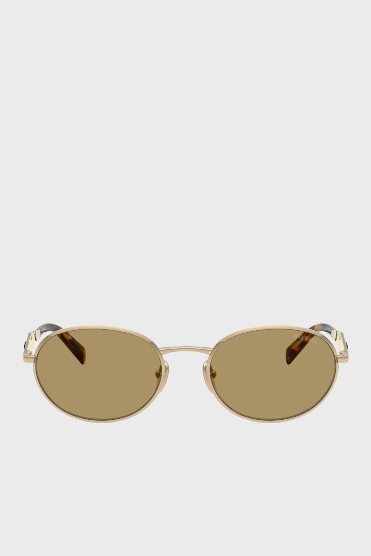Prada Logolu Güneş Kadın Gözlük 0PRD57S ZVN70G 54 Altın - Prada (1)