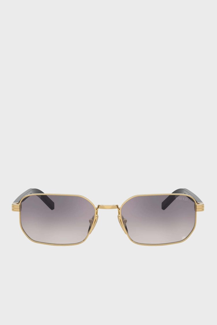 Prada Logolu Güneş Kadın Gözlük 0PRD62S 5AK60W 56 Altın - Prada (1)