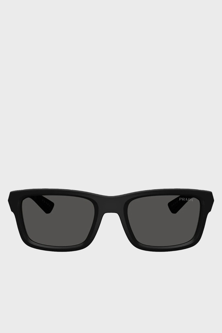 Prada Sport Logolu Güneş Erkek Gözlük 0PS B10S 1BO08Z 54 Siyah - Prada Sport (1)