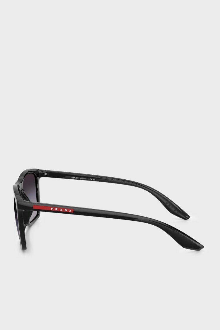 Prada Sport Logolu Güneş Erkek Gözlük 0PSB08S 1AB09U 56 Siyah - Prada Sport (1)