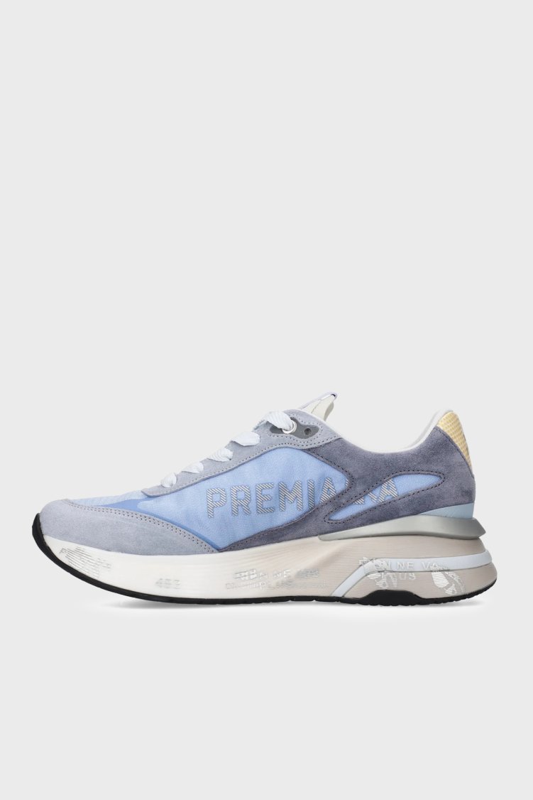 Premiata Deri Karışımlı Sneaker Bayan Ayakkabı MOERUND 8082 MAVİ - Premiata (1)