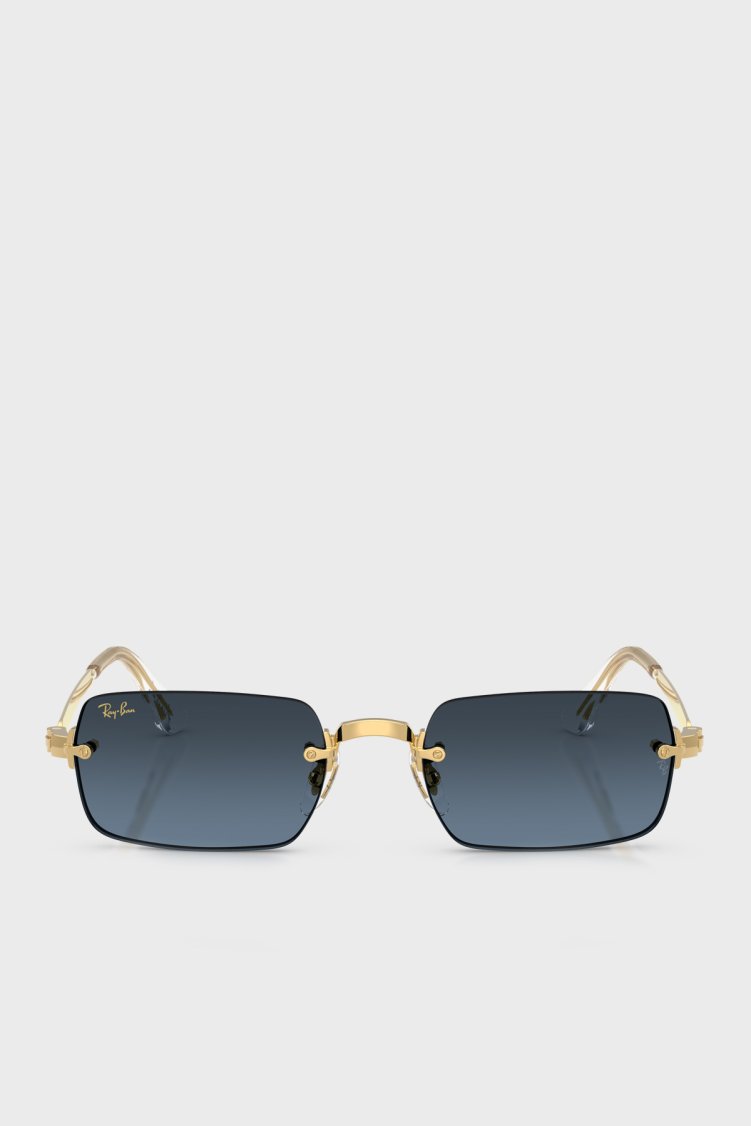 Ray Ban Dikdörtgen Erkek Gözlük 0RB3928 001S2 54 Altın - Ray Ban (1)