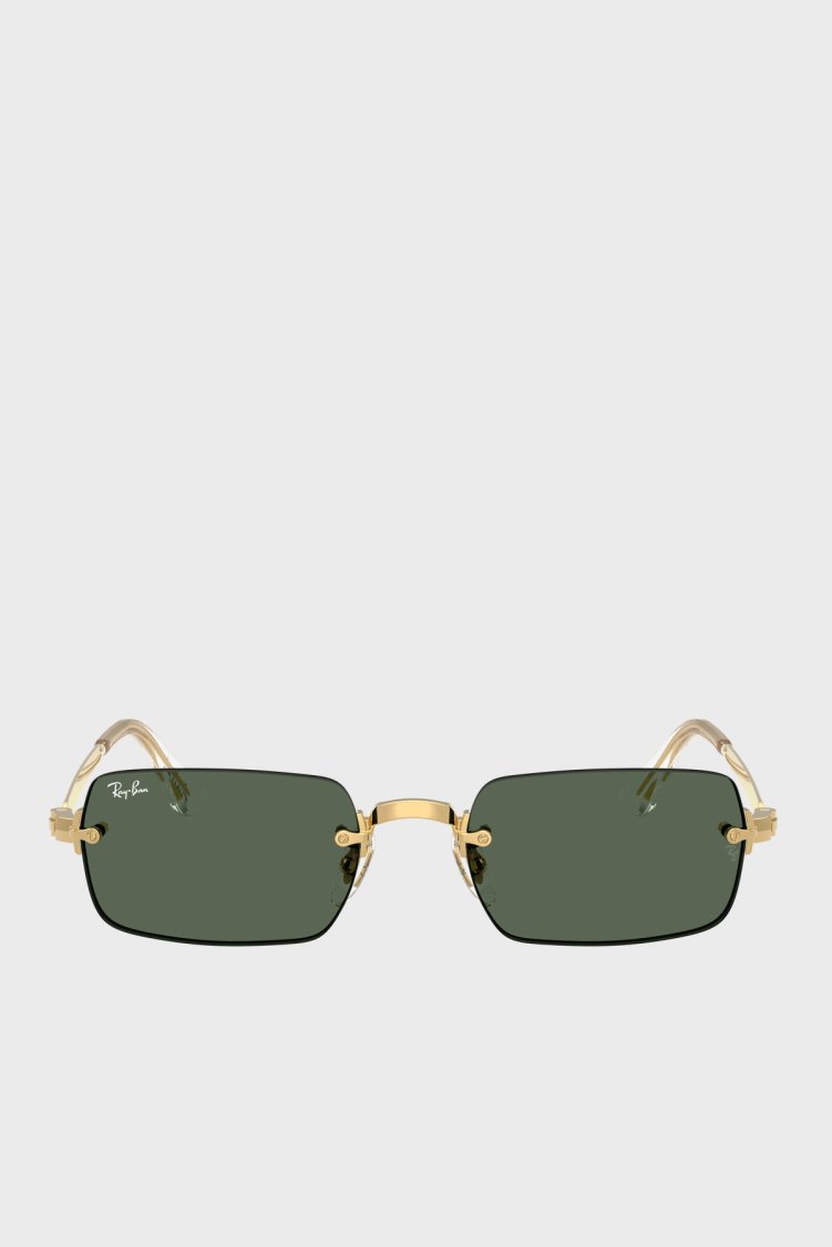 Ray Ban Dikdörtgen Güneş Erkek Gözlük 0RB3928 00171 54 ALTIN - Ray Ban (1)