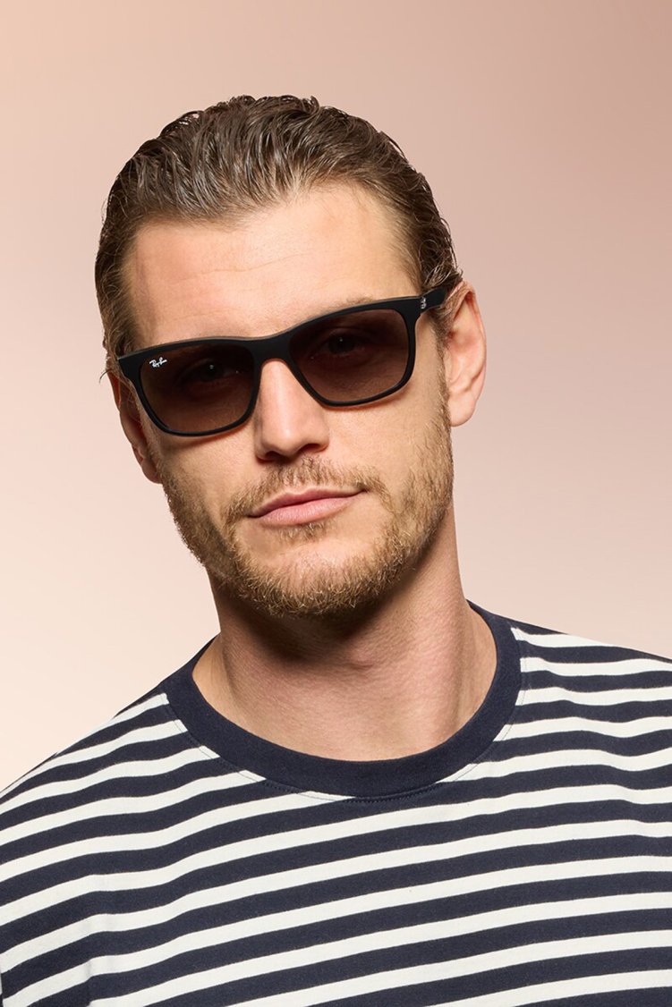 Ray Ban Kare Güneş Unisex Gözlük 0RB4181 60171 57 Siyah - Ray Ban (1)