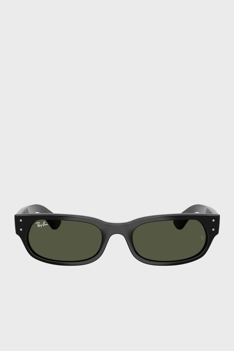 Ray Ban Logolu Dikdörtgen Güneş Unisex Gözlük 0RB2236 90131 54 Siyah - Ray Ban (1)