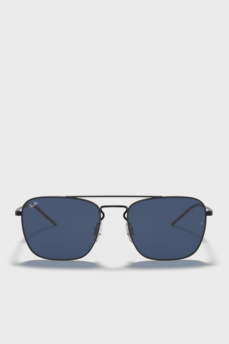 Ray Ban Logolu Güneş Erkek Gözlük 0RB3588 901480 55 Siyah - Ray Ban (1)