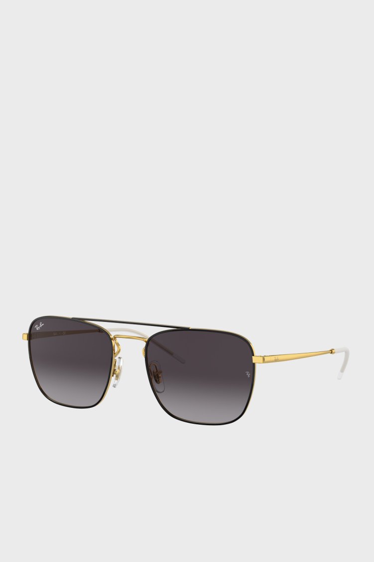 Ray Ban Logolu Güneş Erkek Gözlük 0RB3588 90548G 55 Siyah - Ray Ban