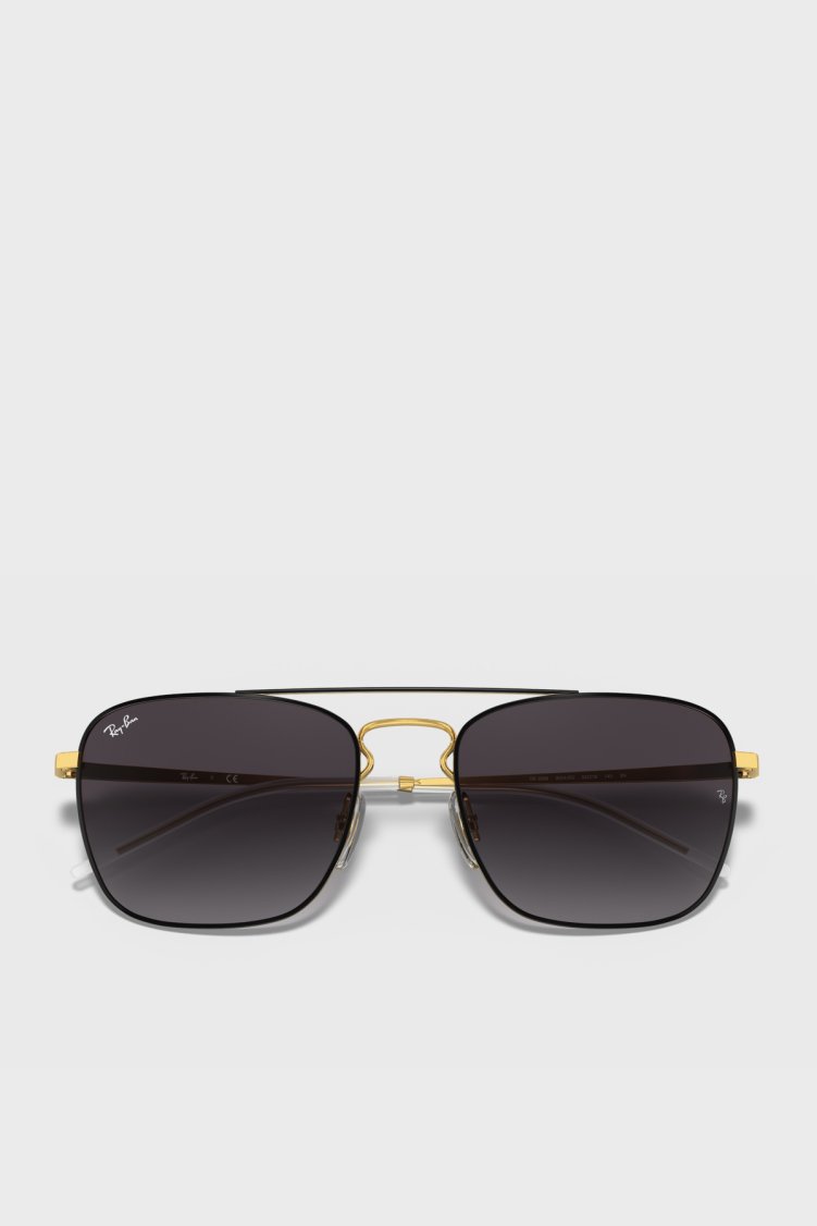 Ray Ban Logolu Güneş Erkek Gözlük 0RB3588 90548G 55 Siyah - Ray Ban (1)
