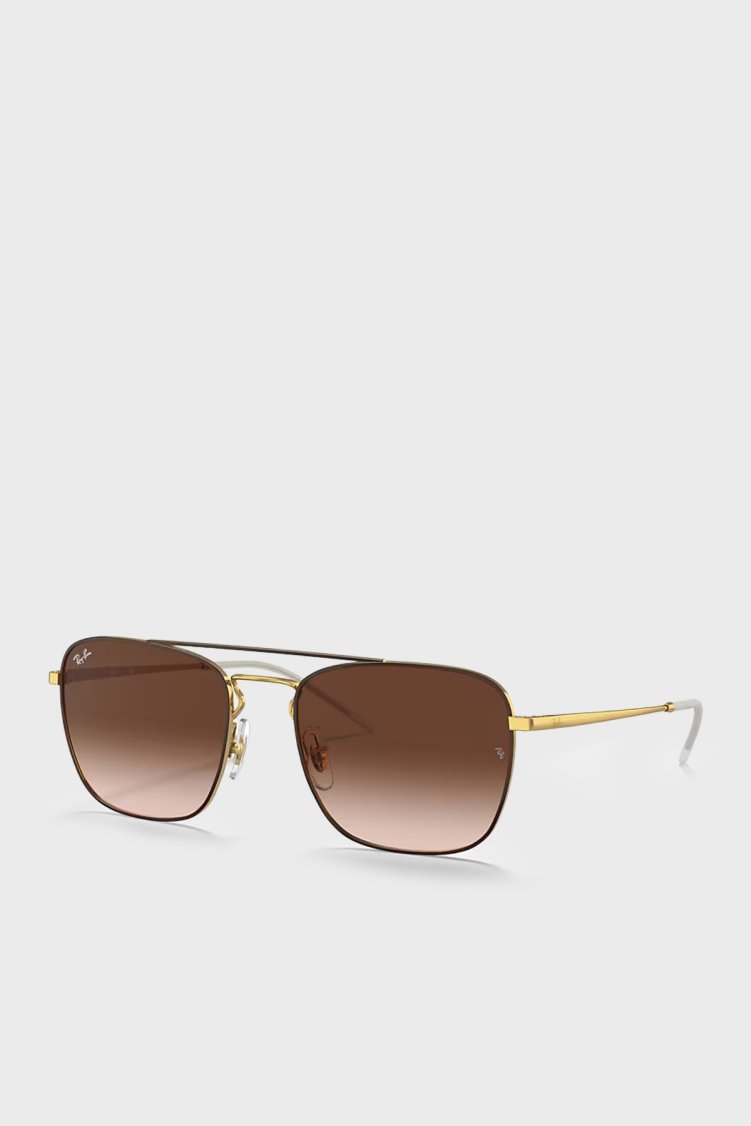 Ray Ban Logolu Güneş Erkek Gözlük 0RB3588 905513 55 Kahve - Ray Ban