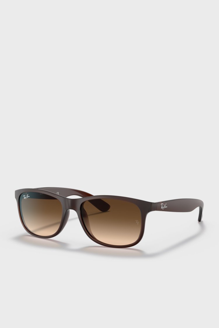 Ray Ban Logolu Güneş Erkek Gözlük 0RB4202 607313 55 Kahve - Ray Ban