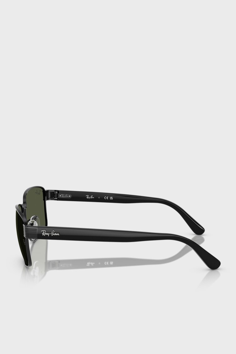Ray Ban Logolu Güneş Unisex Gözlük 0RB3750 00231 62 Siyah - Ray Ban (1)