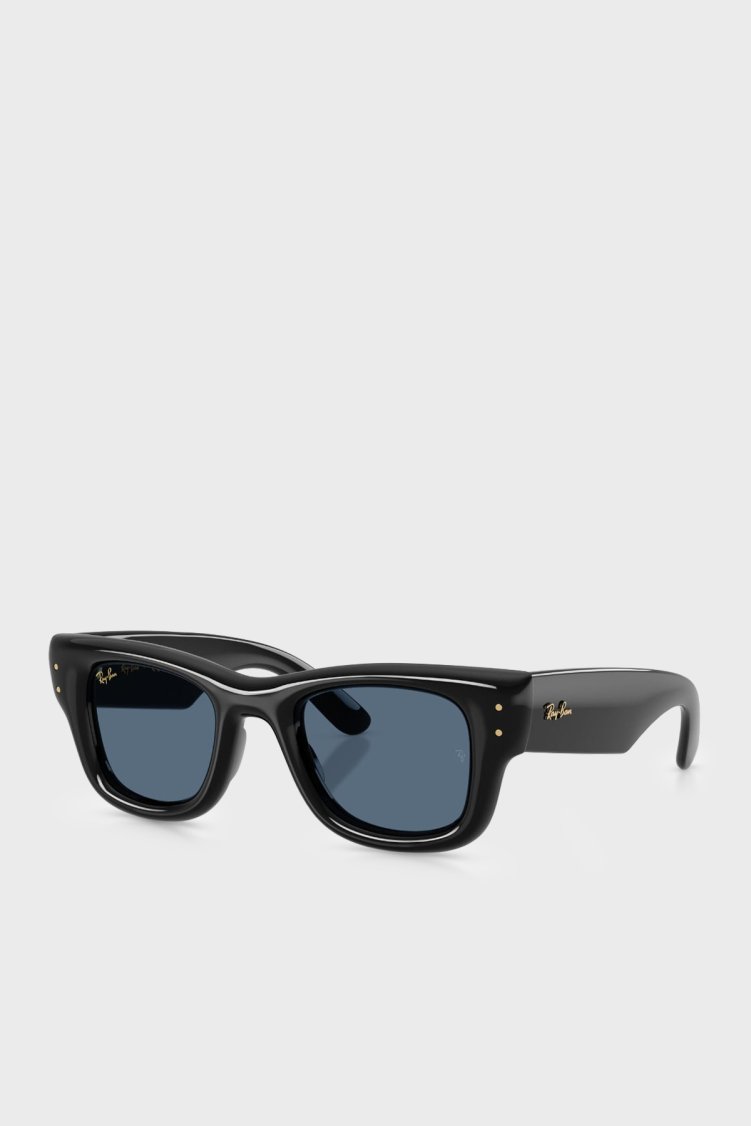 Ray Ban Logolu Güneş Unisex Gözlük 0RB4925 60180 52 Siyah - Ray Ban