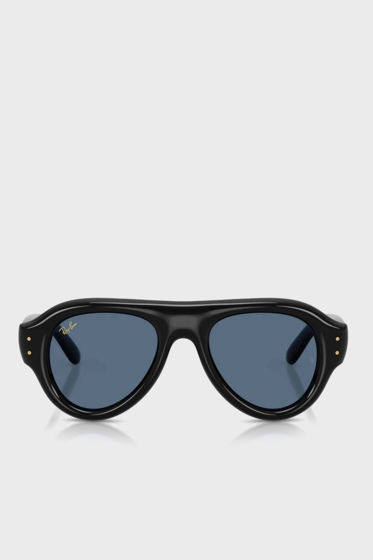 Ray Ban Logolu Güneş Unisex Gözlük 0RB4925 60180 52 Siyah - Ray Ban (1)