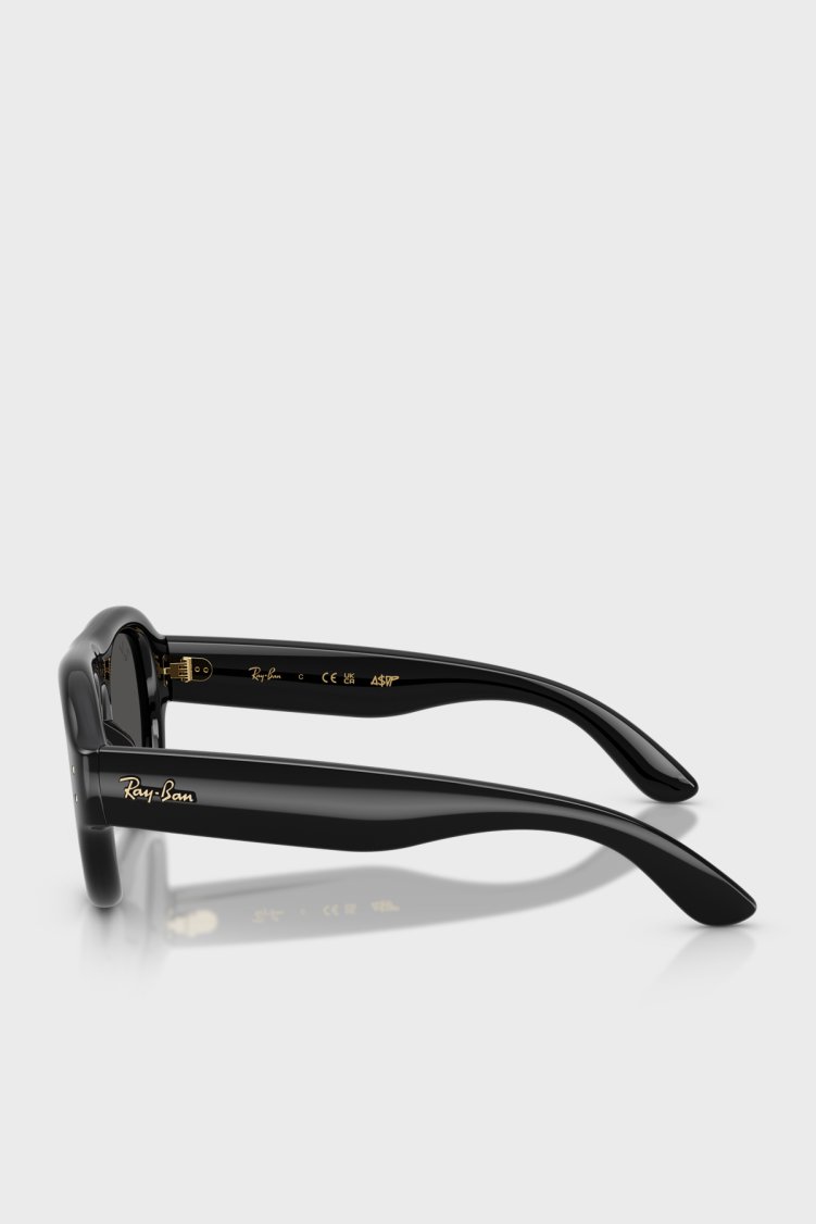 Ray Ban Logolu Güneş Unisex Gözlük 0RB4925 60187 52 Siyah - Ray Ban (1)