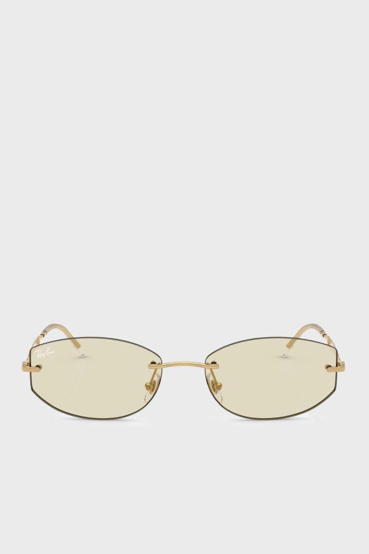 Ray Ban Metal Oval Güneş Unisex Gözlük 0RB3792 001MG 55 Altın - Ray Ban (1)