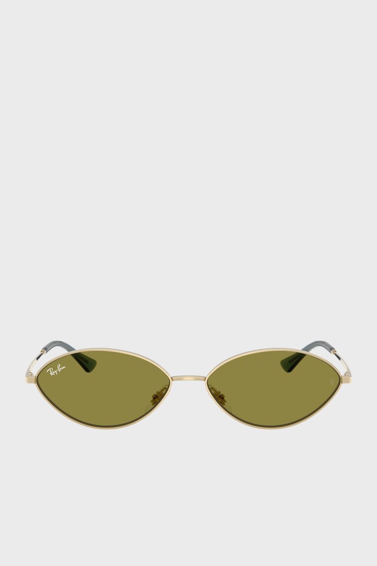 Ray Ban Oval Güneş Unisex Gözlük 0RB3757 92132 56 Altın - Ray Ban