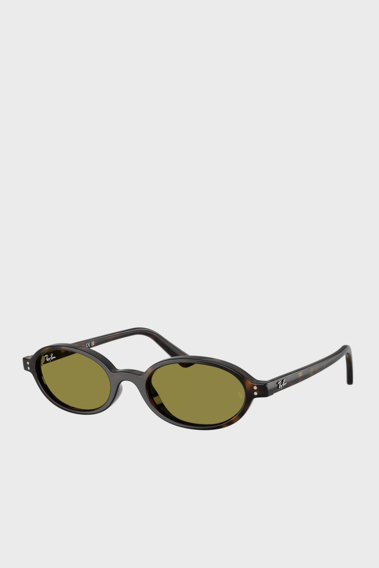 Ray Ban Oval Güneş Unisex Gözlük 0RB4472 13592 51 Kaplumbağa kabuğu - Ray Ban