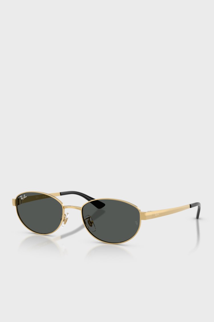 Ray Ban Oval Güneş Unisex Gözlük 0RB377 4D00187 55 ALTIN - Ray Ban
