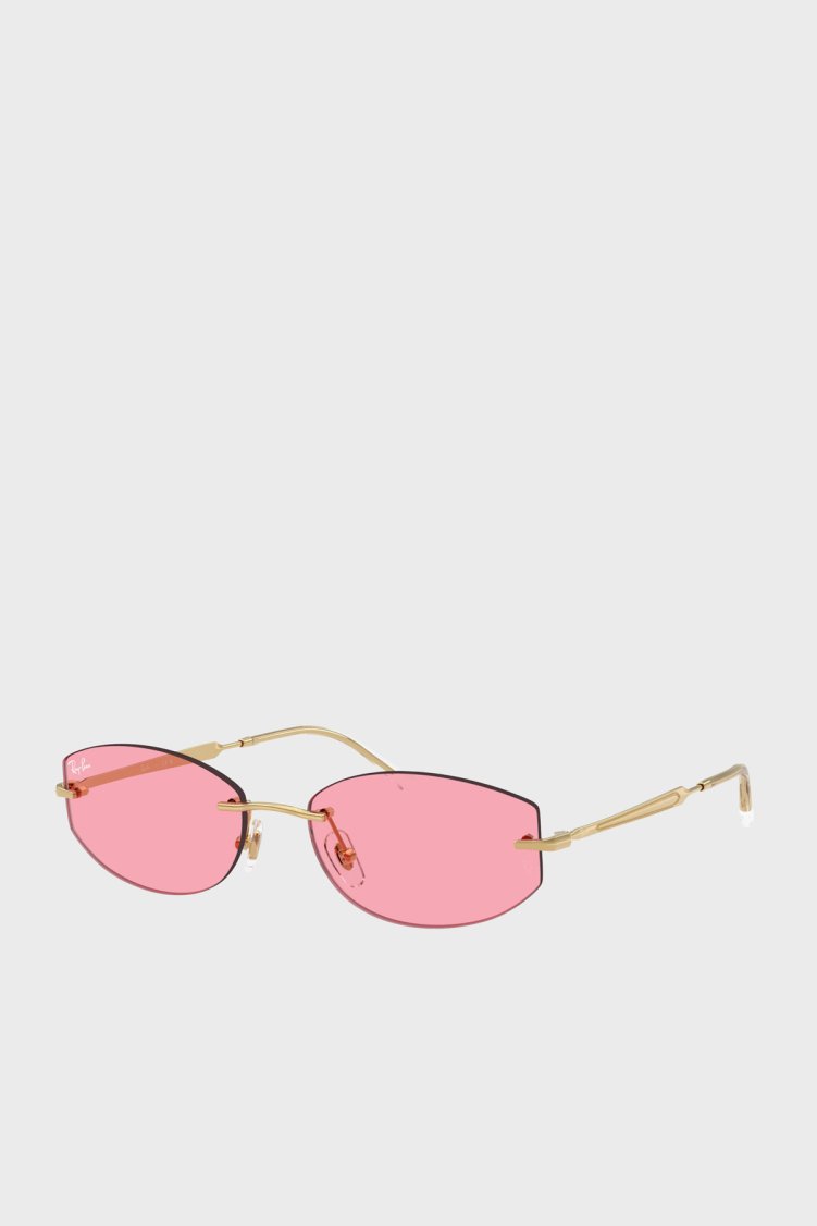 Ray Ban Oval Güneş Unisex Gözlük 0RB3792 00184 55 Altın - Ray Ban