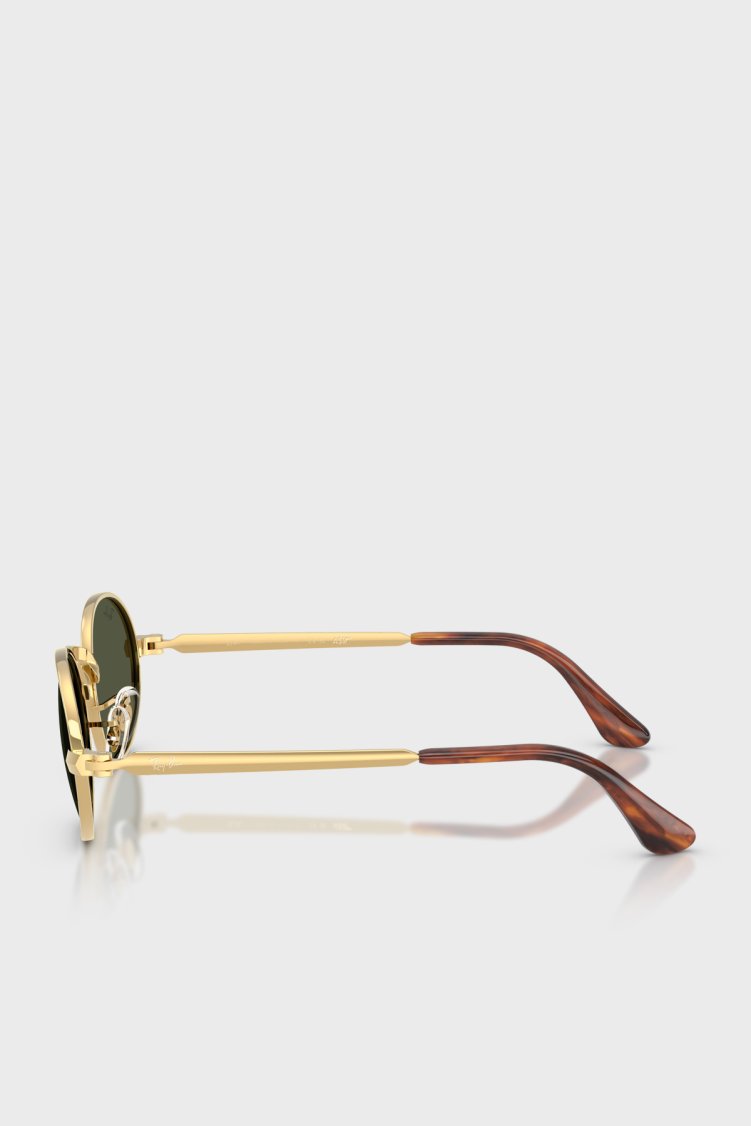 Ray Ban Oval Güneş Unisex Gözlük 0RB3931 00131 54 Altın - Ray Ban (1)