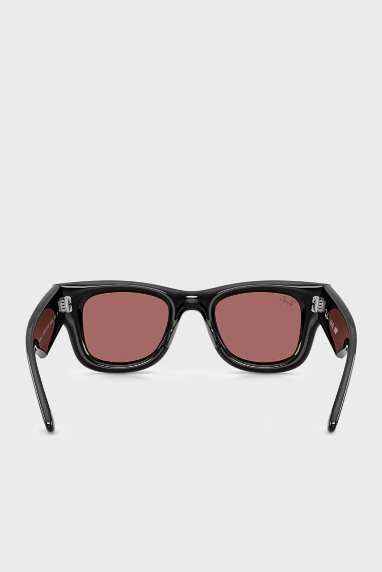 Ray Ban Taşlı Logolu Kare Güneş Unisex Gözlük 0RB4940B 686485 47 Siyah - Ray Ban (1)