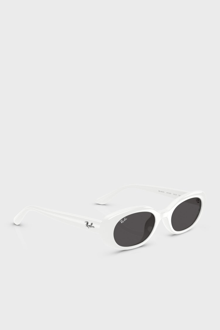 Ray Ban Yuvarlak Güneş Unisex Gözlük 0RB4441D 677287 53 Beyaz - Ray Ban (1)