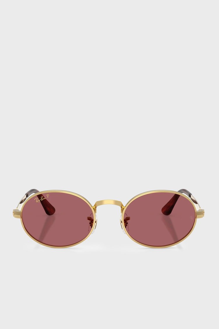 Rayban Logolu Güneş Unisex Gözlük 0RB3931 001AF 54 Altın - Ray Ban (1)