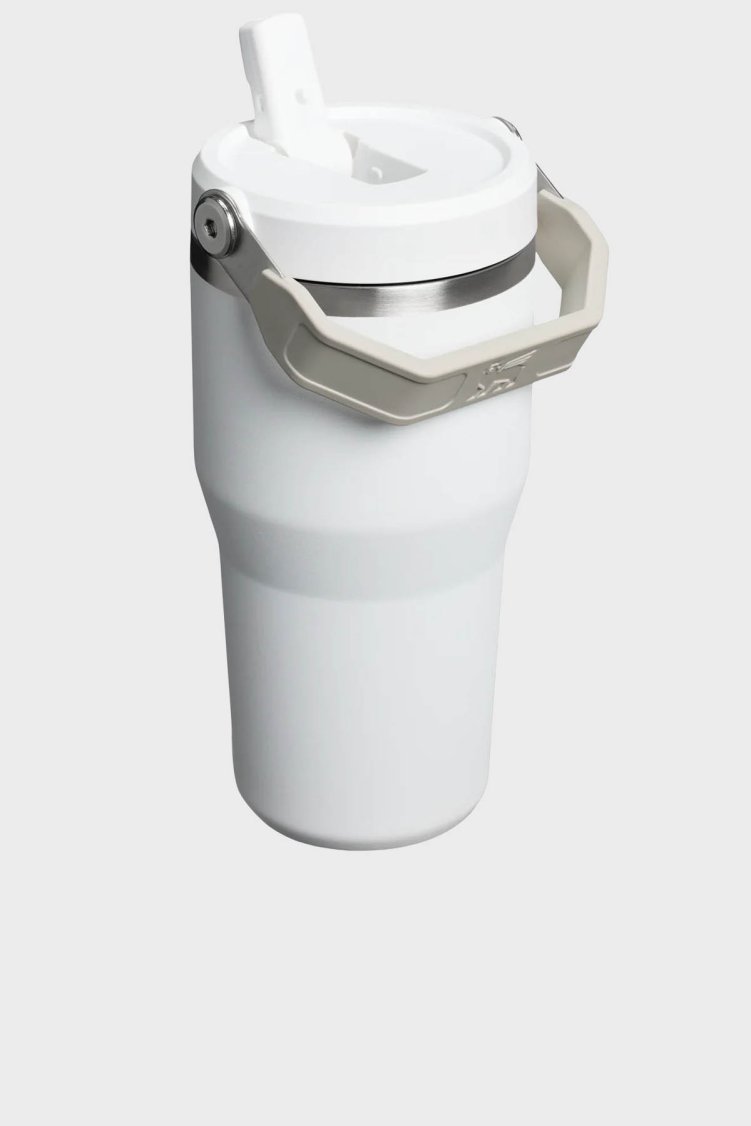 Stanley The IceFlow Flip Straw 2.0 Tumbler 0.6L Unisex Termos 10-12044 Buz Beyazı - Stanley (1)