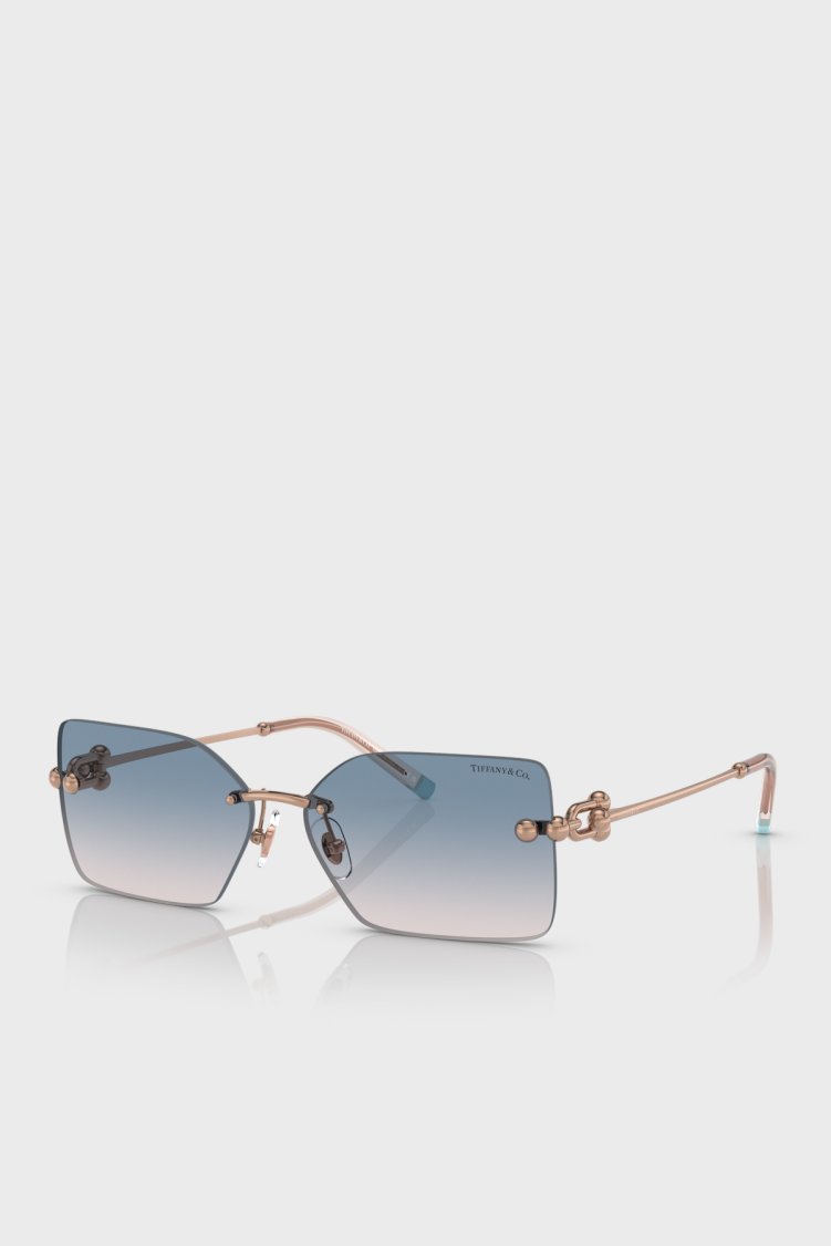 Tiffany&Co Logolu Güneş Kadın Gözlük 0TF3088 610516 59 Rose Gold - Tiffany&Co