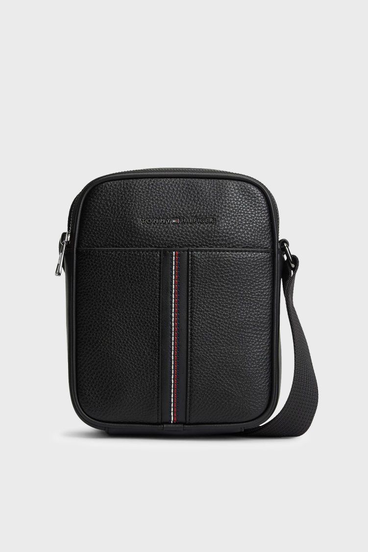 Tommy Hilfiger Ayarlanabilir Askılı Erkek Çanta AM0AM14168 BDS SİYAH - Tommy Hilfiger
