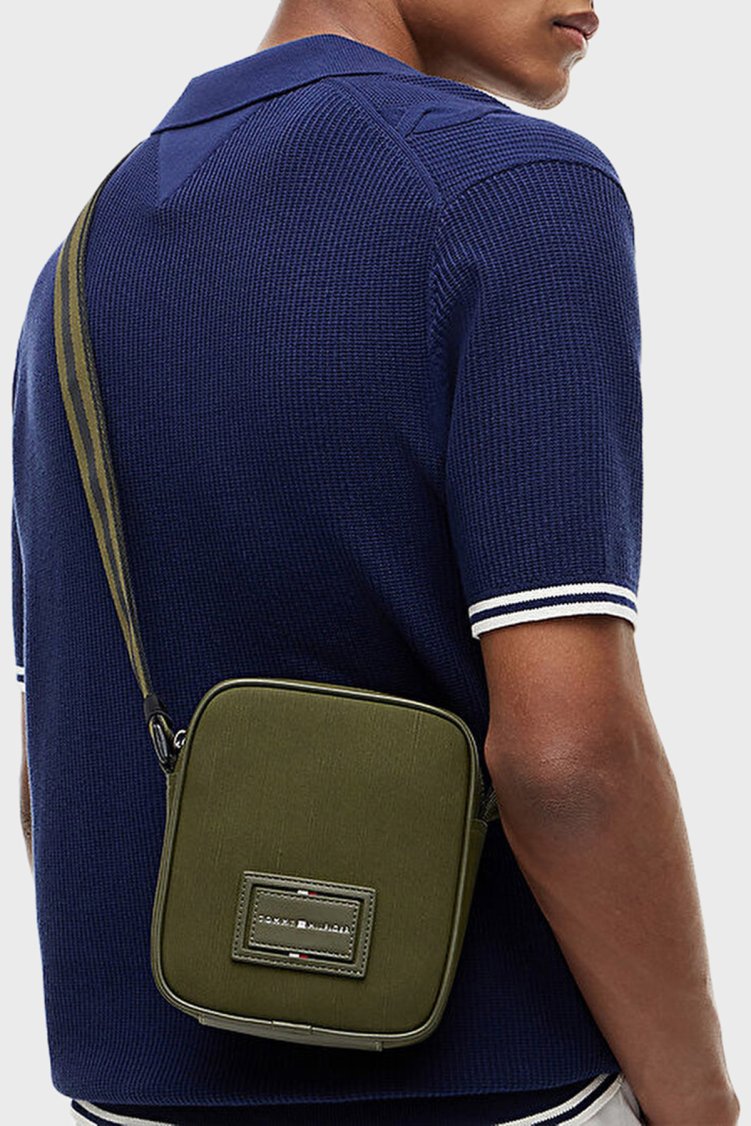 Tommy Hilfiger Ayarlanabilir Askılı Erkek Çanta AM0AM14440 GYY Yeşil - Tommy Hilfiger (1)