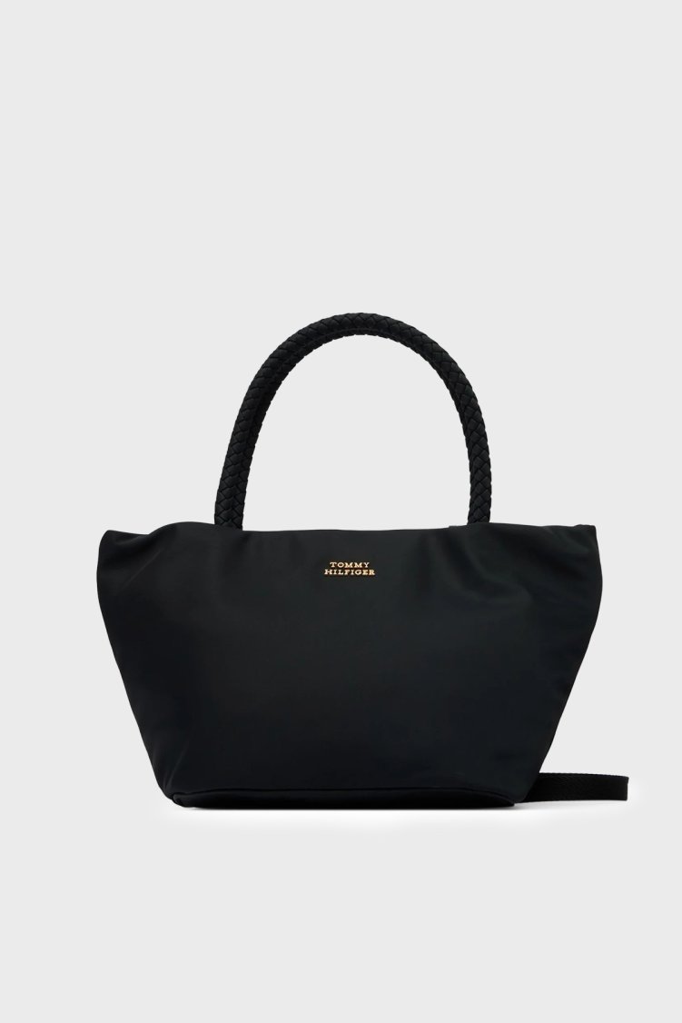 Tommy Hilfiger Çıkarılabilir Askılı Kadın Çanta AW0AW18831 BDS Siyah - Tommy Hilfiger