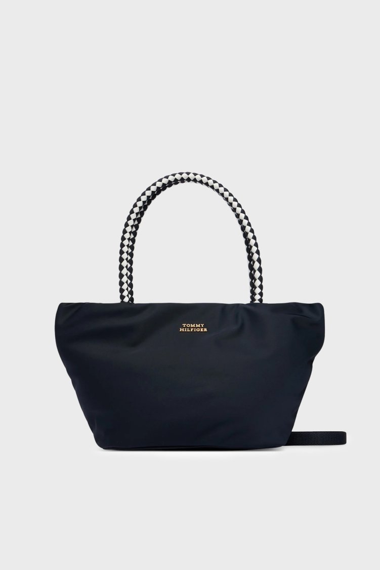 Tommy Hilfiger Çıkarılabilir Askılı Kadın Çanta AW0AW18831 DW6 Lacivert - Tommy Hilfiger