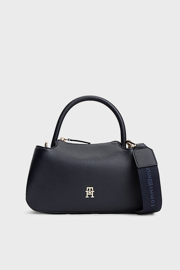 Tommy Hilfiger Çıkarılabilir Askılı Mini Kadın Çanta AW0AW18743 DW6 Lacivert - Tommy Hilfiger