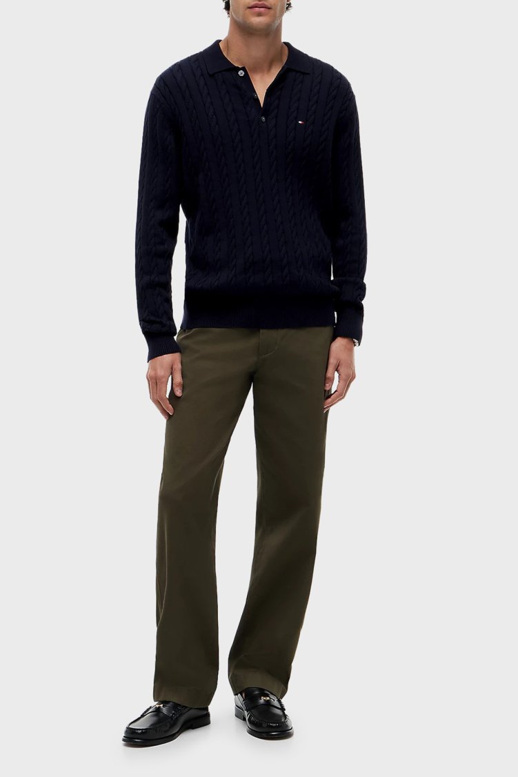 Tommy Hilfiger Erkek Kazak MW0MW41955 DW5 Lacivert - Tommy Hilfiger (1)