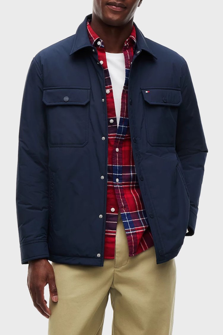 Tommy Hilfiger Erkek Mont MW0MW44767 DW5 Lacivert - Tommy Hilfiger