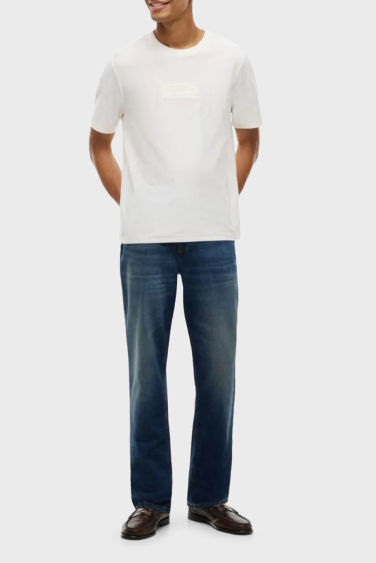 Tommy Hilfiger Erkek T Shirt MW0MW44888 Z00 Açık bej - Tommy Hilfiger (1)
