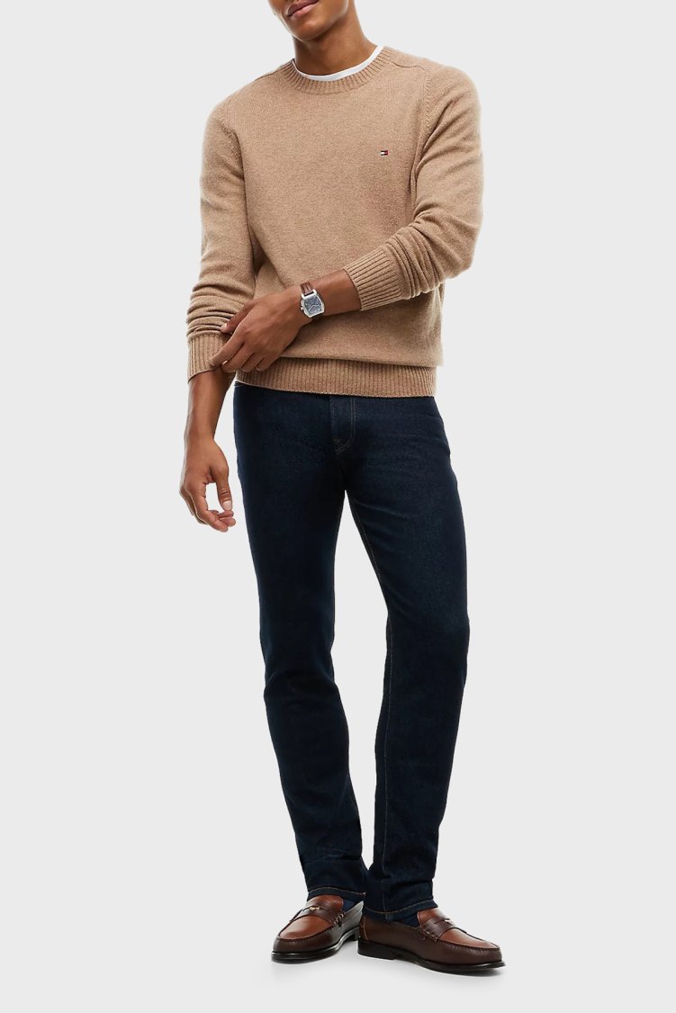 Tommy Hilfiger Jeans Erkek Kot Pantolon MW0MW44913 1BN Lacivert - Tommy Hilfiger (1)