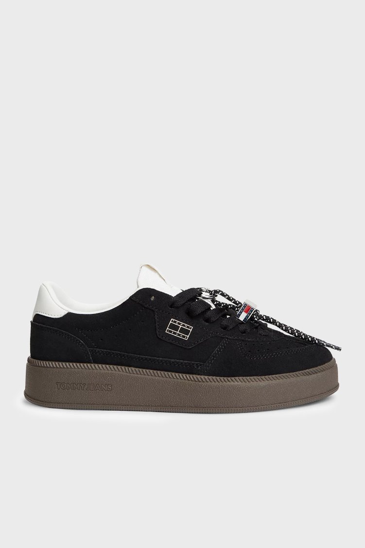 Tommy Hilfiger Kadın Ayakkabı EN0EN03122 BDS Siyah - Tommy Hilfiger