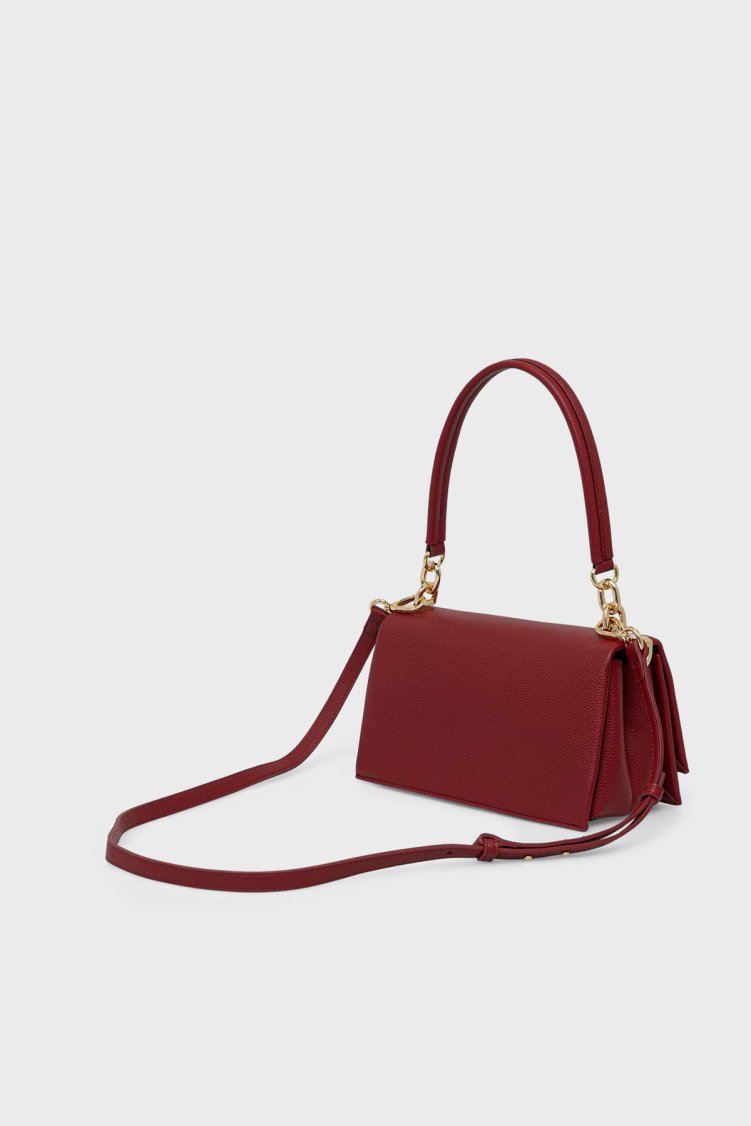Tommy Hilfiger Logolu Çıkarılabilir Askılı Kadın Çanta AW0AW17216 XLI Kırmızı - Tommy Hilfiger (1)
