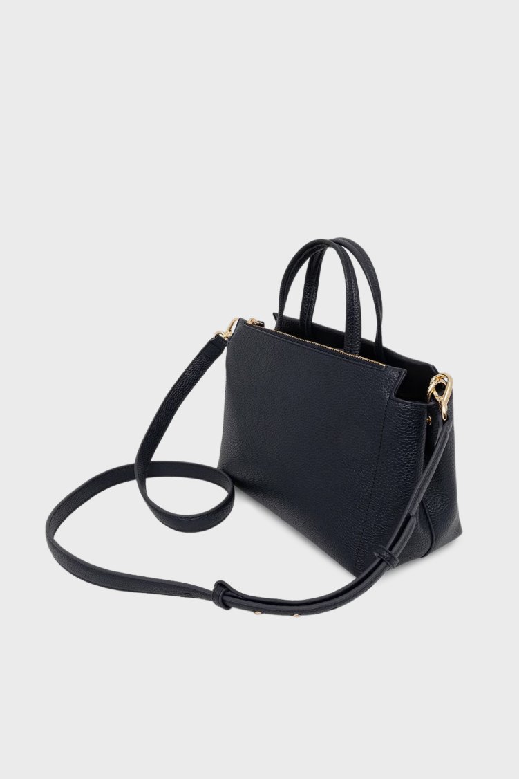 Tommy Hilfiger Logolu Sabit Askılı ve Ayarlanabilir Askılı Kadın Çanta AW0AW18154 DW6 LACİVERT - Tommy Hilfiger (1)