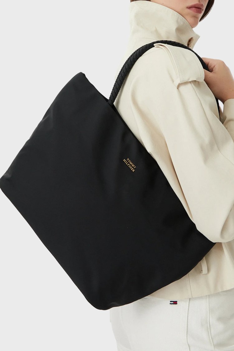 Tommy Hilfiger Omuz Askılı Kadın Çanta AW0AW18862 BDS Siyah - Tommy Hilfiger (1)