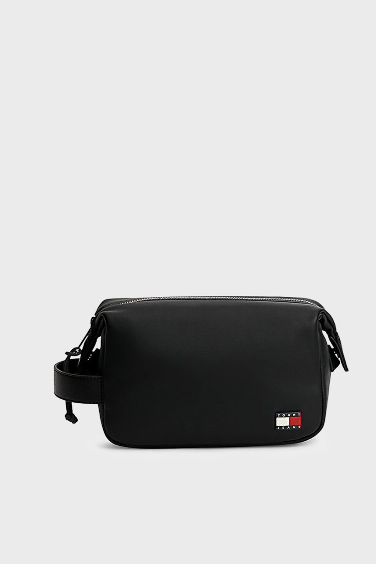 Tommy Hilfiger Tek Saplı Aksesuar Erkek Çanta AM0AM14510 BDS Siyah - Tommy Hilfiger
