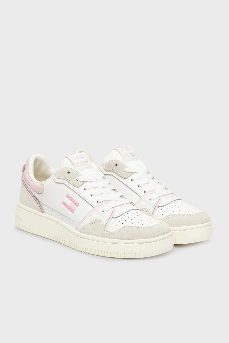 Tommy Jeans Bağcıklı Sneaker Kadın Ayakkabı EN0EN02818 02S BEYAZ - Tommy Jeans (1)