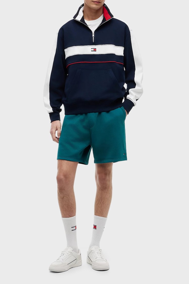 Tommy Jeans Erkek Sweat DM0DM23244 C1G Lacivert - Tommy Jeans (1)