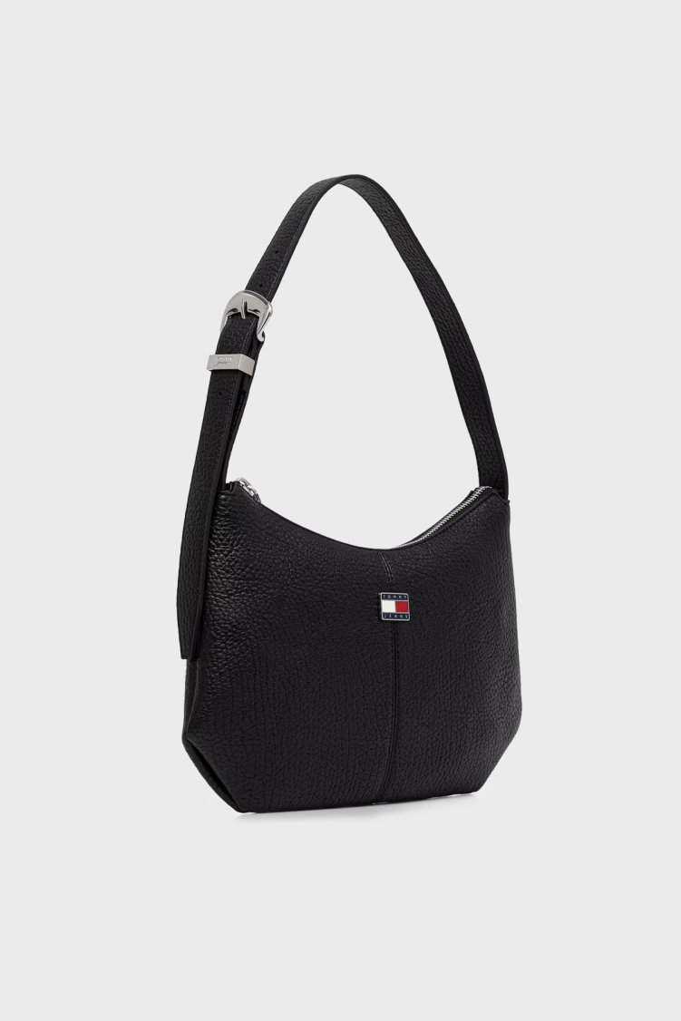 Tommy Jeans Logolu Ayarlanabilir Askılı Kadın Çanta AW0AW18777 BDS Siyah - Tommy Jeans (1)
