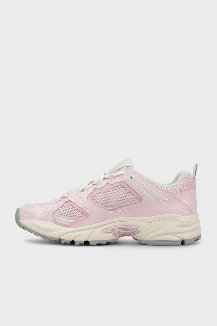 Tommy Jeans Logolu Deri Karışımlı Sneaker Kadın Ayakkabı EN0EN02810 TH2 PEMBE - Tommy Jeans (1)