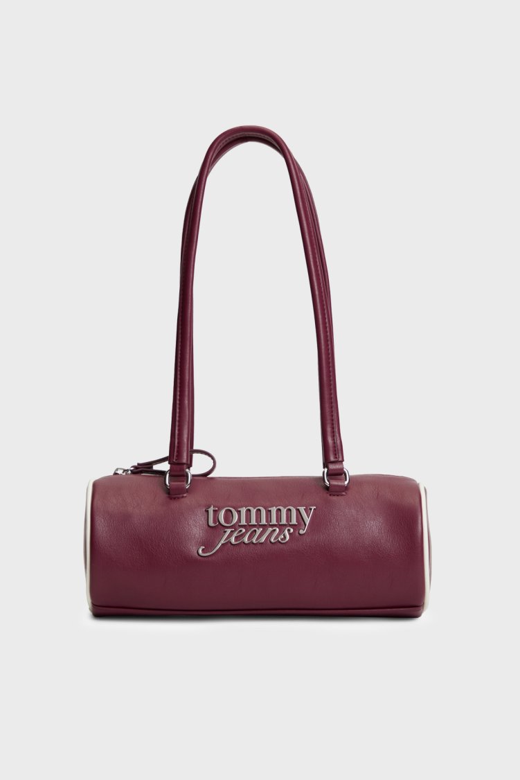 Tommy Jeans Logolu Omuz Askılı Kadın Çanta AW0AW19055 H04 Kahve - Tommy Jeans