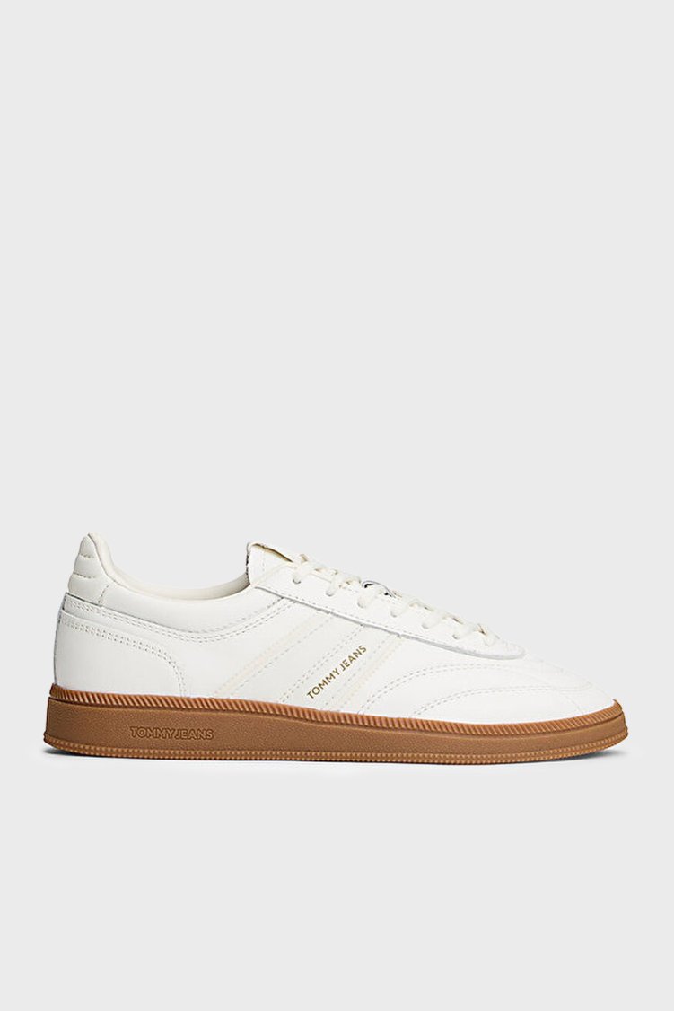 Tommy Jeans Logolu Sneaker Kadın Ayakkabı EN0EN03000 YBL BEYAZ - Tommy Jeans