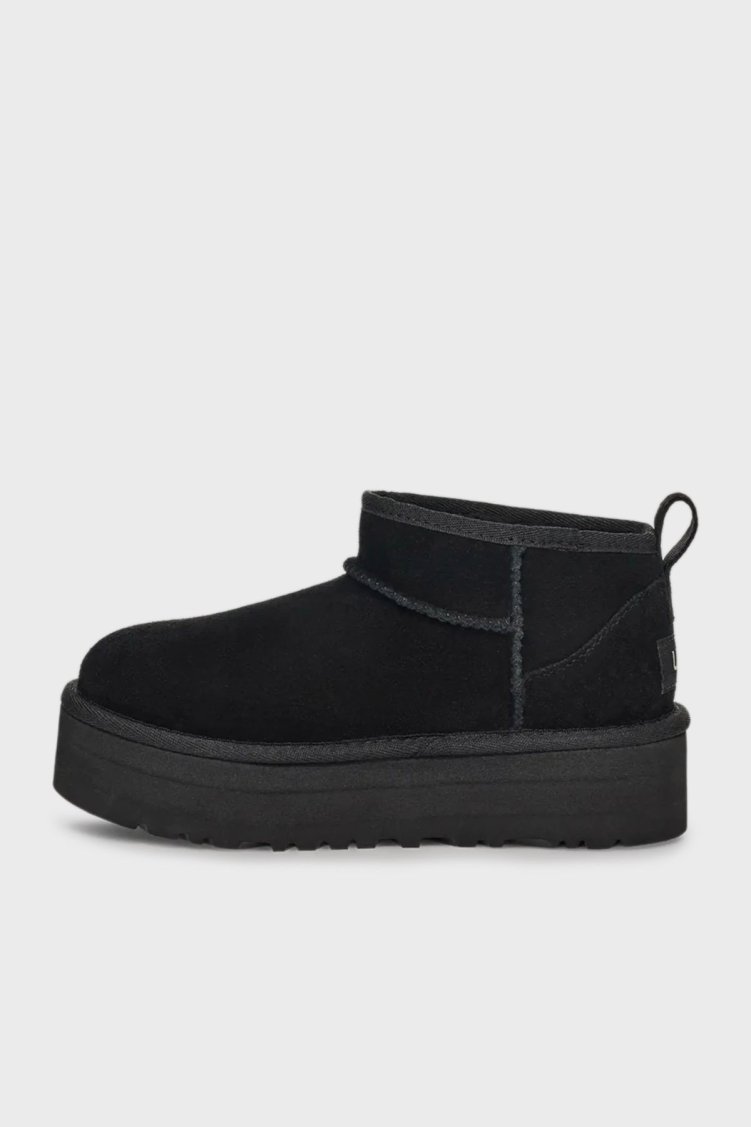 Ugg Hakiki Deri Süet Bayan Bot 1157791K SİYAH - Ugg (1)